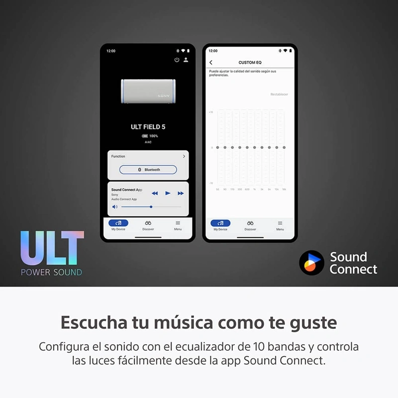 PARLANTE PORTÁTIL SONY SRS-ULT50/BZLA NEGRO - 8