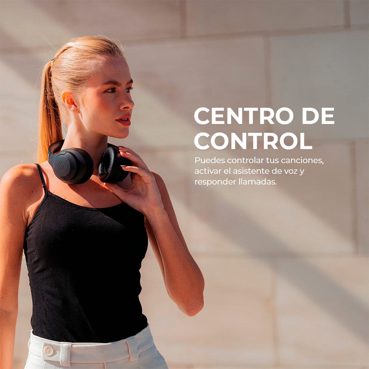 AUDÍFONOS SLEVE MOBILE OVER-EAR PULSE ANC BLUETOOTH - 5
