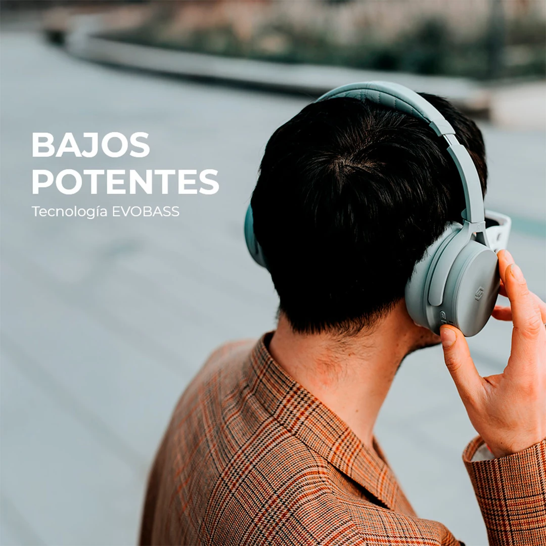 AUDÍFONOS SLEVE MOBILE OVER-EAR EVO BLUETOOTH - 5