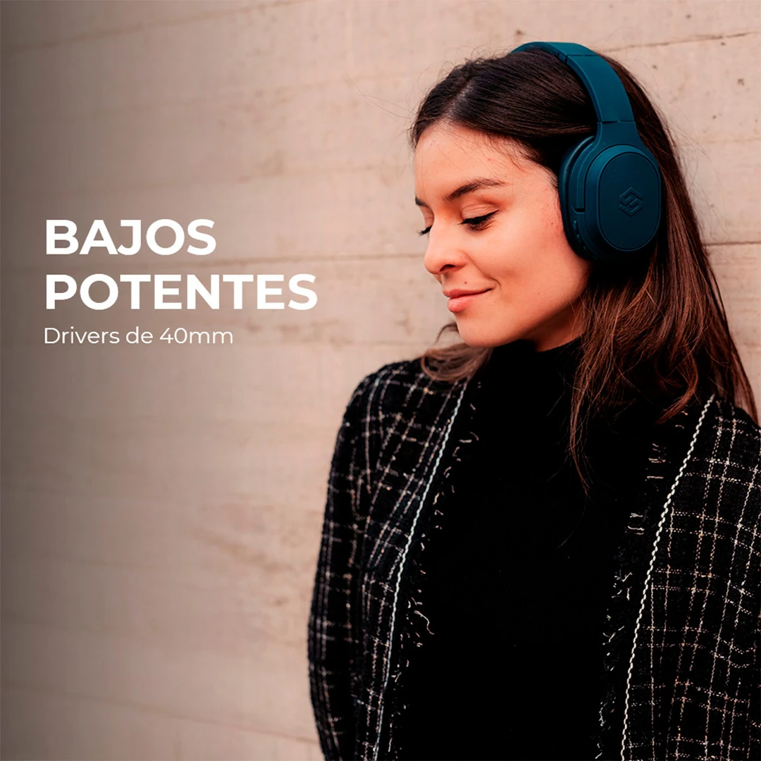 AUDÍFONOS SLEVE MOBILE OVER-EAR ROCKLINK BLUETOOTH - 3