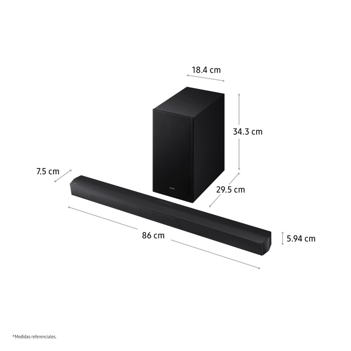 SOUNDBAR SAMSUNG SERIE B 3.1 CH. B650F (2025) - 3