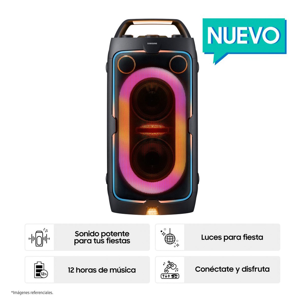 PARLANTE BLUETOOTH SAMSUNG MX-ST40F 160W - 1