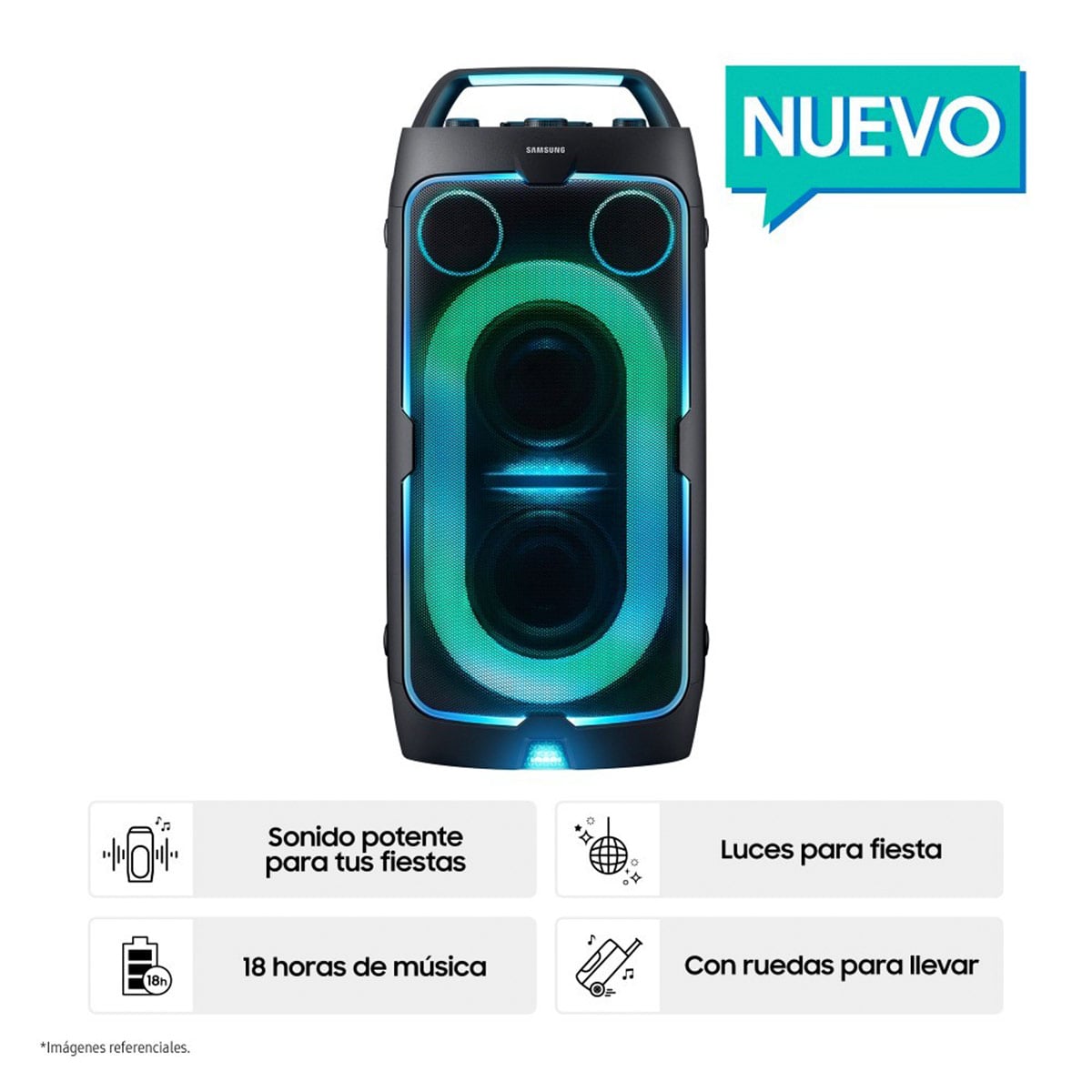 PARLANTE BLUETOOTH SAMSUNG MX-ST50F 240W - 1