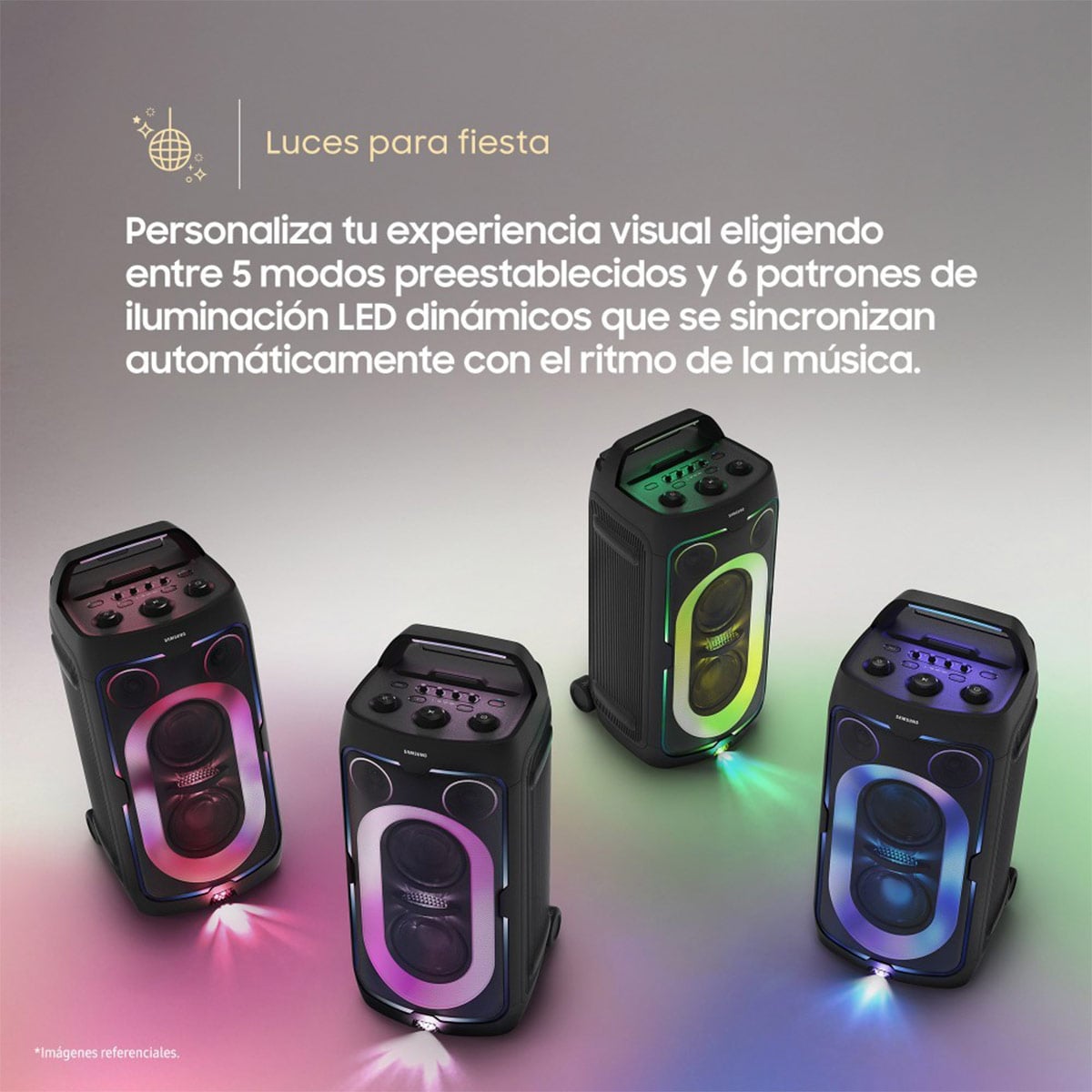 PARLANTE BLUETOOTH SAMSUNG MX-ST50F 240W - 6