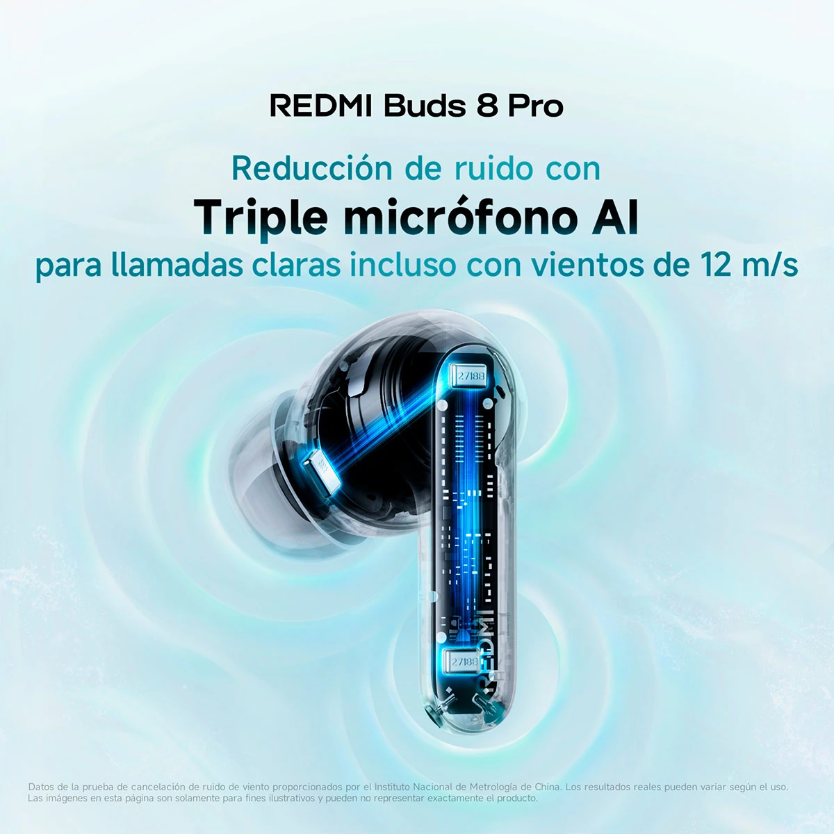 AUDÍFONOS XIAOMI IN EAR REDMI BUDS 8 PRO BLUETOOTH - 7