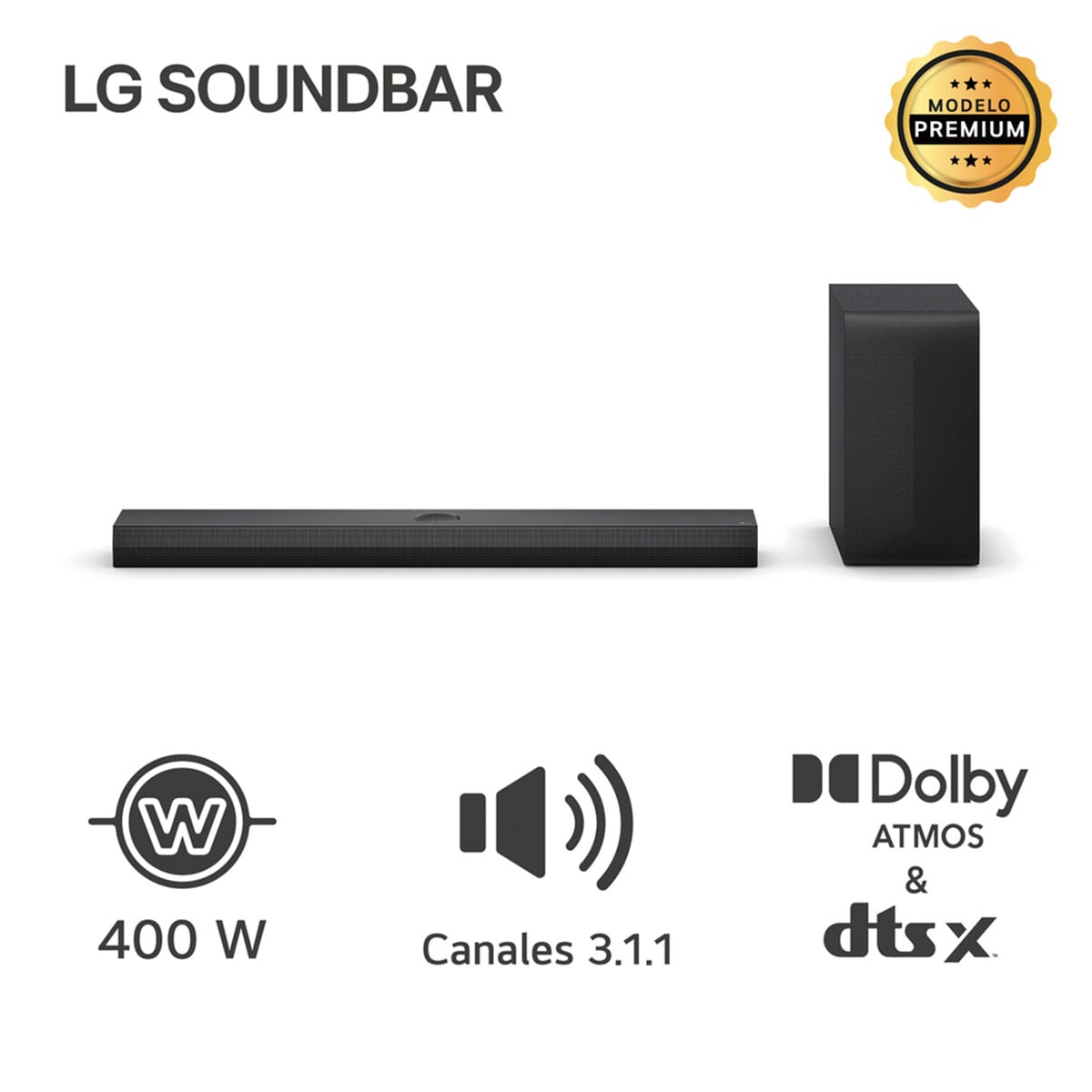 SOUNDBAR LG S70TY 3.1.1 400W - 1