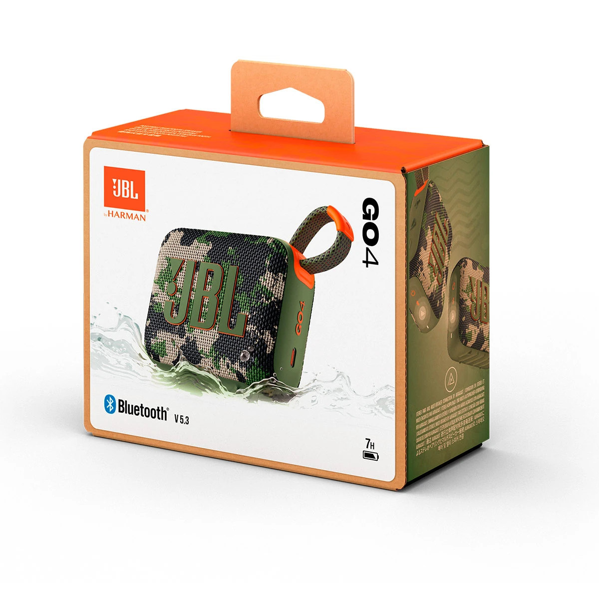 PARLANTE BLUETOOTH JBL GO 4 MILITAR - 5