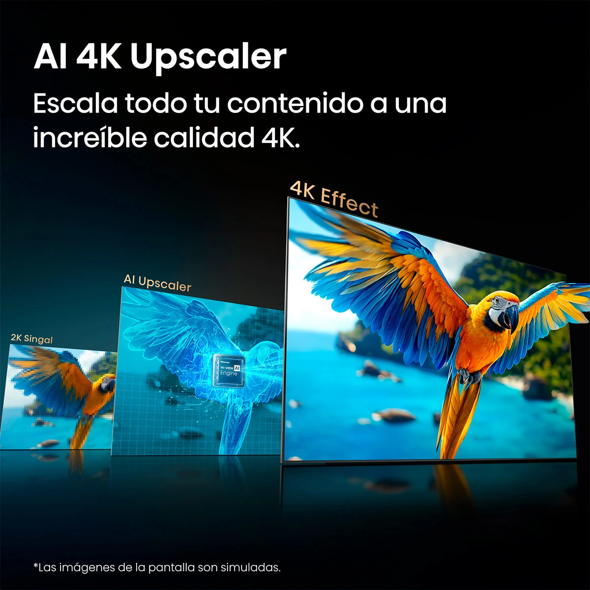TELEVISOR SMART TV HISENSE 4K ULTRA HD 55” 55QD5SV - 12
