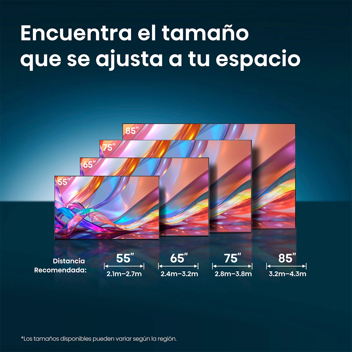 TELEVISOR SMART TV HISENSE 4K ULTRA HD 55” 55QD68SG - 8