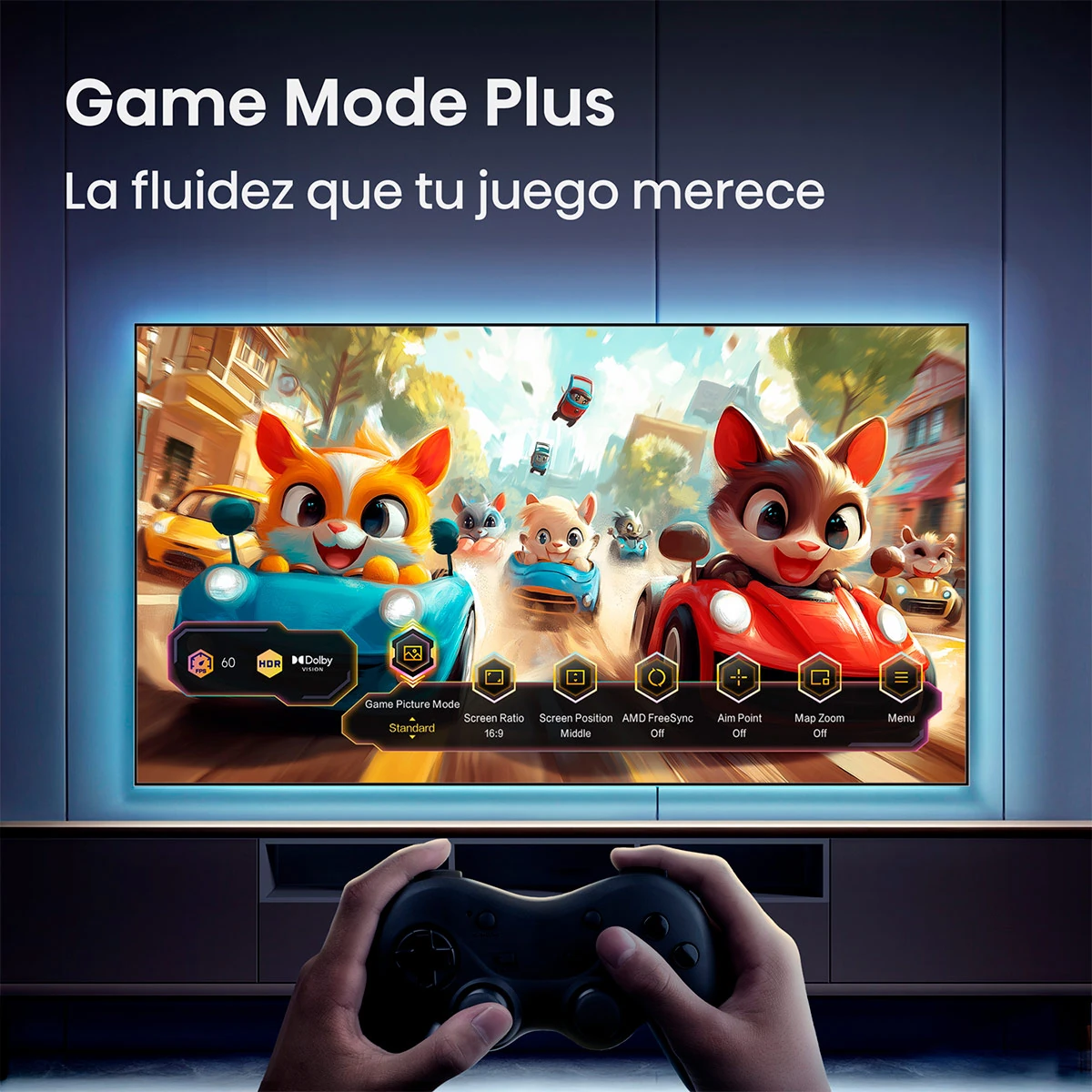 TELEVISOR SMART TV HISENSE 4K ULTRA HD 65” 65QD5SV - 13