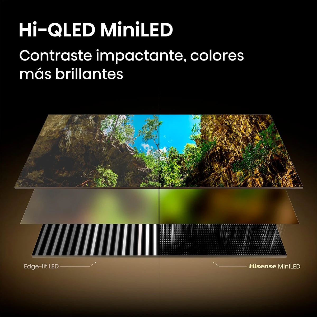 TELEVISOR SMART TV HISENSE 4K ULTRA HD 65” 65U7ESG - 10