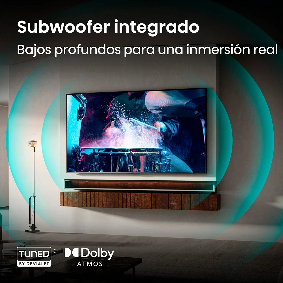 TELEVISOR SMART TV HISENSE 4K ULTRA HD 75” 75U7ESG - 12