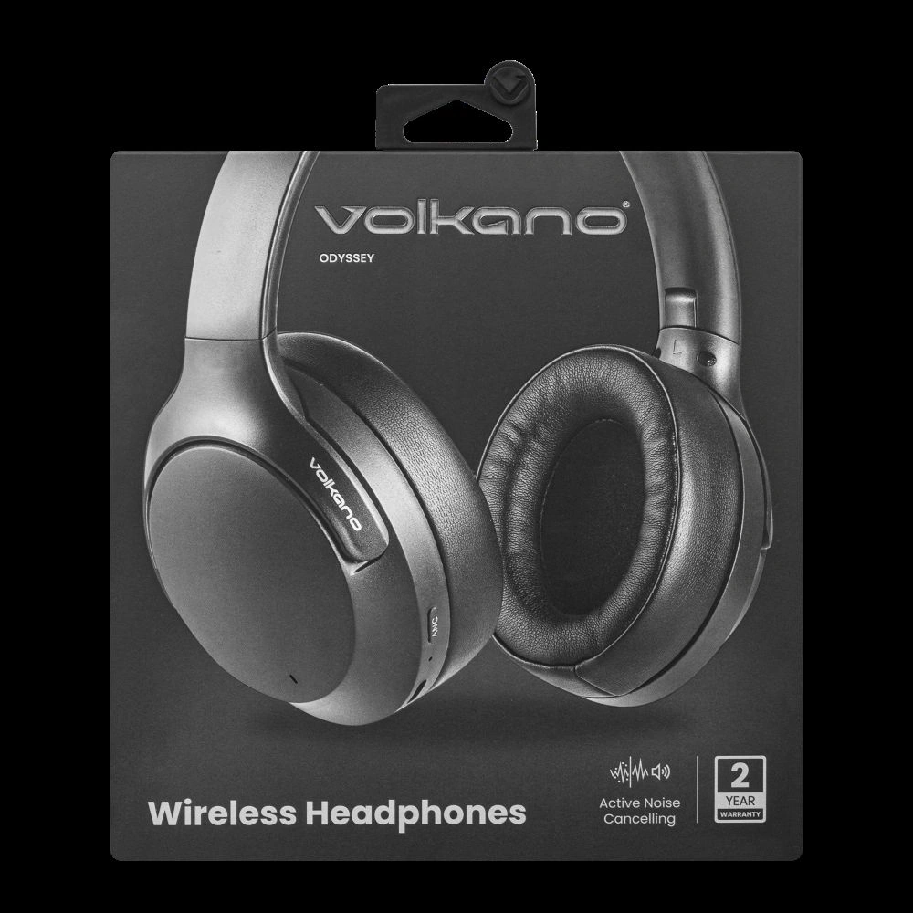 AUDÍFONOS OVER EAR VOLKANO ODYSSEY AUDIFONOS BLUETOOTH CON ANC - 6
