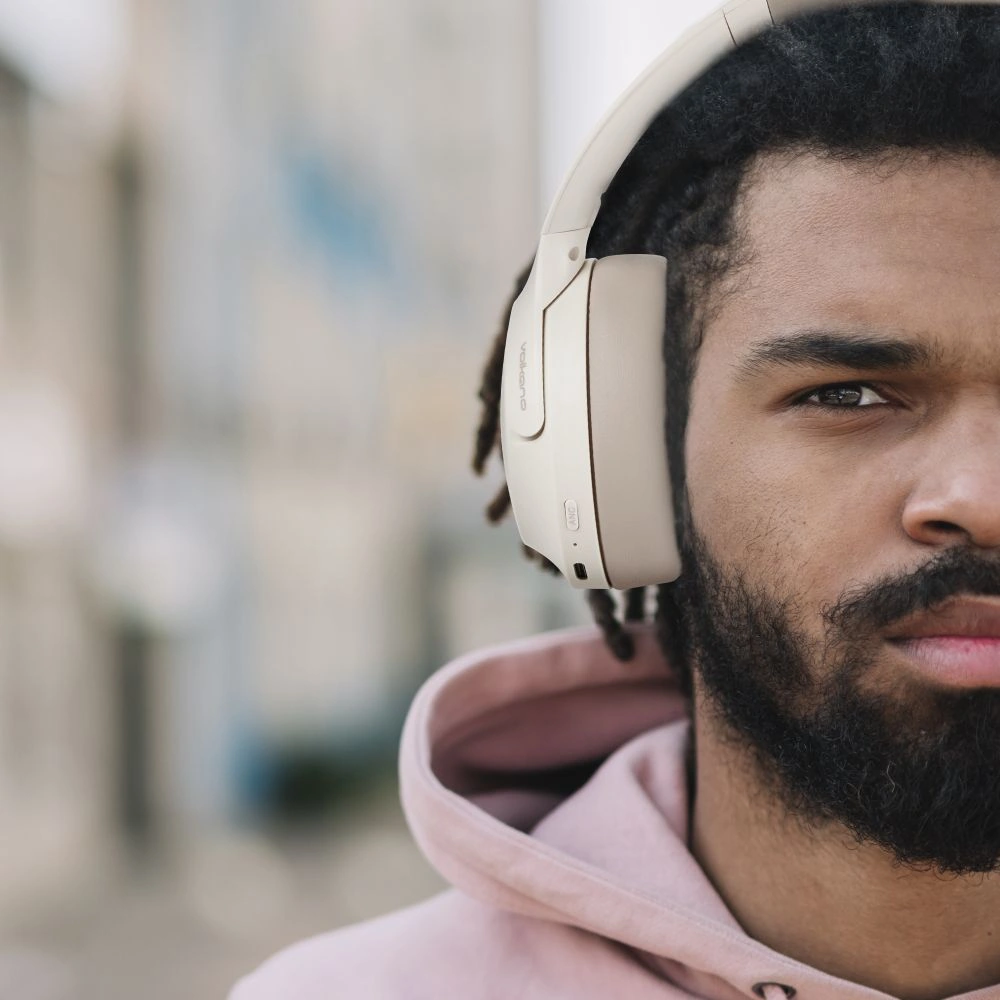 AUDÍFONOS OVER EAR VOLKANO ODYSSEY BLUETOOTH CON ANC - 4