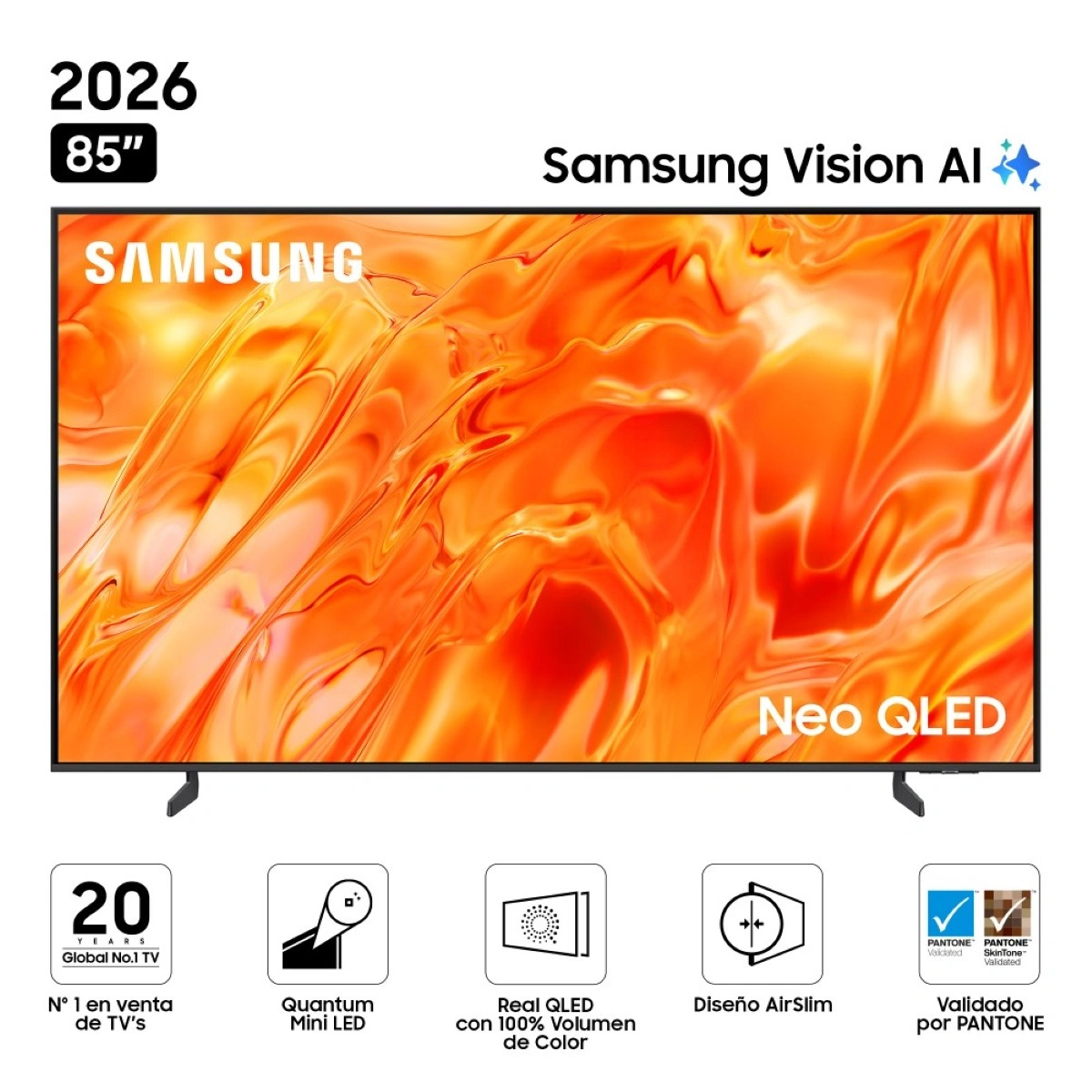TELEVISOR SMART TV SAMSUNG 4K ACTIVE HDR 85” QN85QN70HAGXPE - 1
