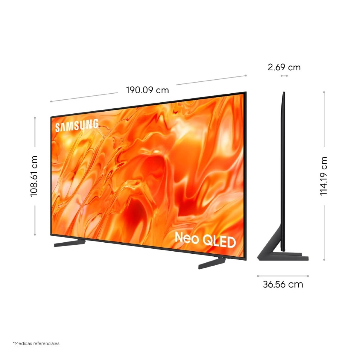 TELEVISOR SMART TV SAMSUNG 4K ACTIVE HDR 85” QN85QN70HAGXPE - 2
