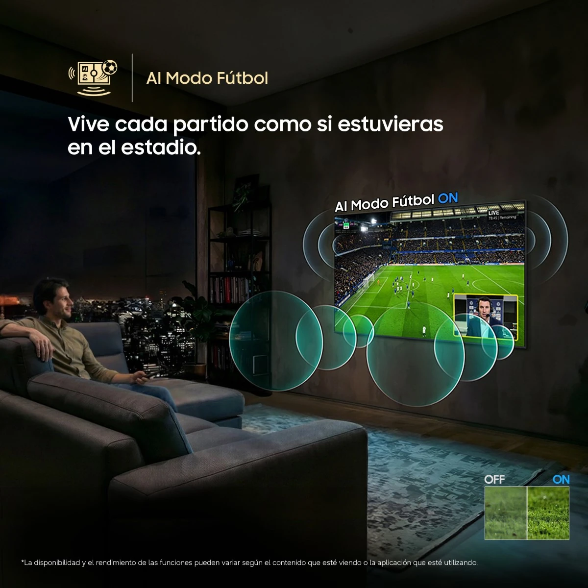 TELEVISOR SMART TV SAMSUNG 4K ACTIVE HDR 85” QN85QN70HAGXPE - 8