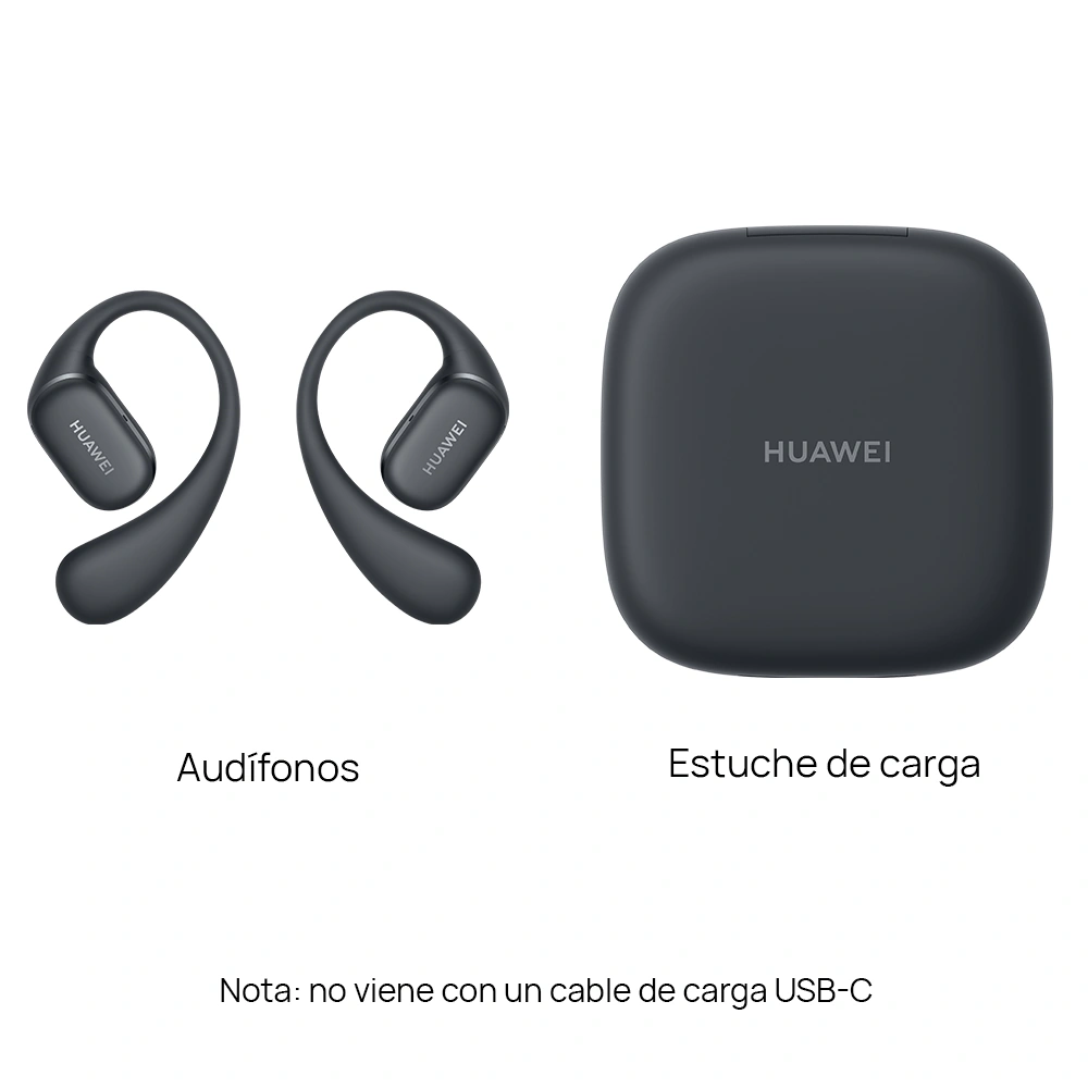 AUDÍFONOS HUAWEI TRUE WIRELESS FREEARC BLACK BLUETOOTH - 3