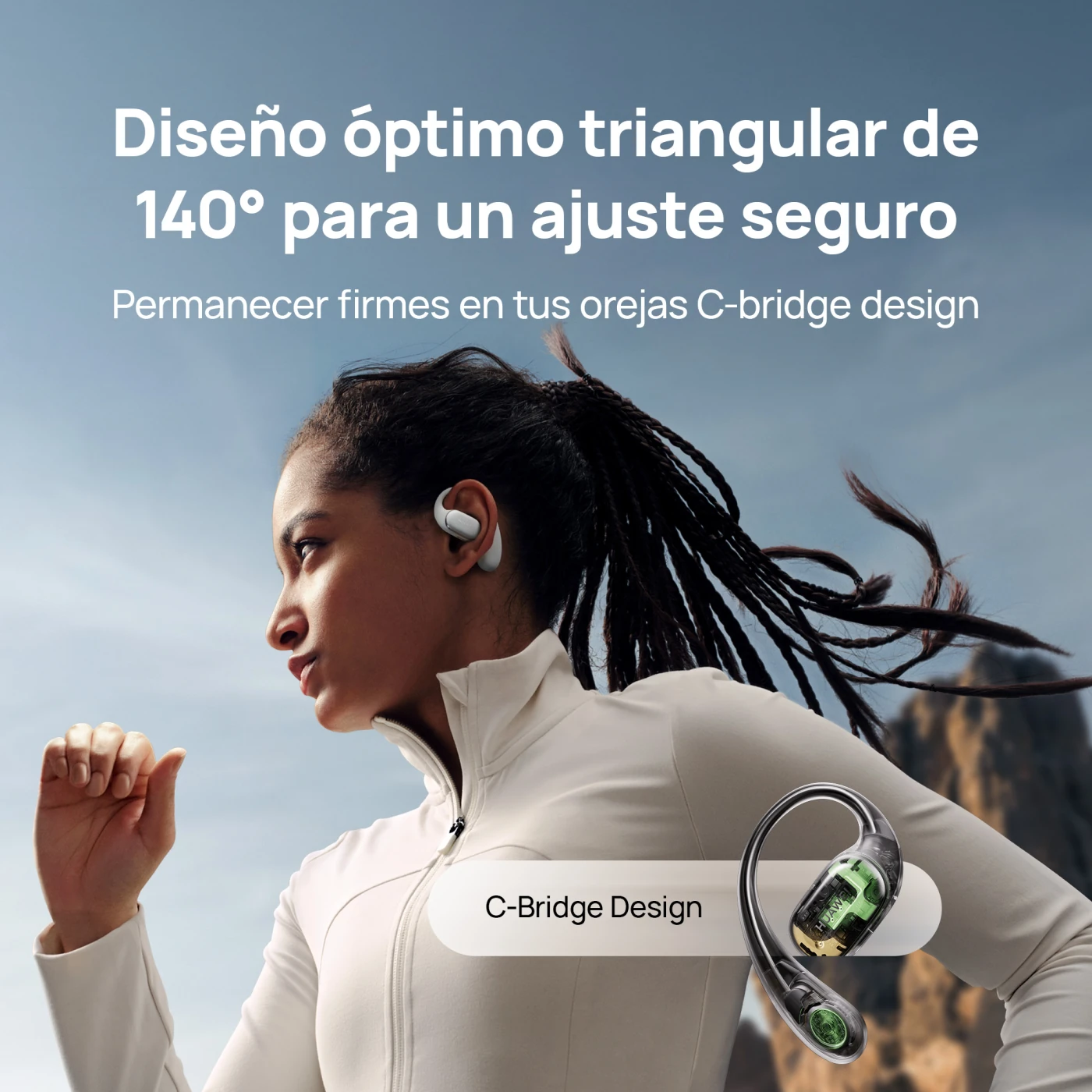 AUDÍFONOS HUAWEI TRUE WIRELESS FREEARC BLACK BLUETOOTH - 4
