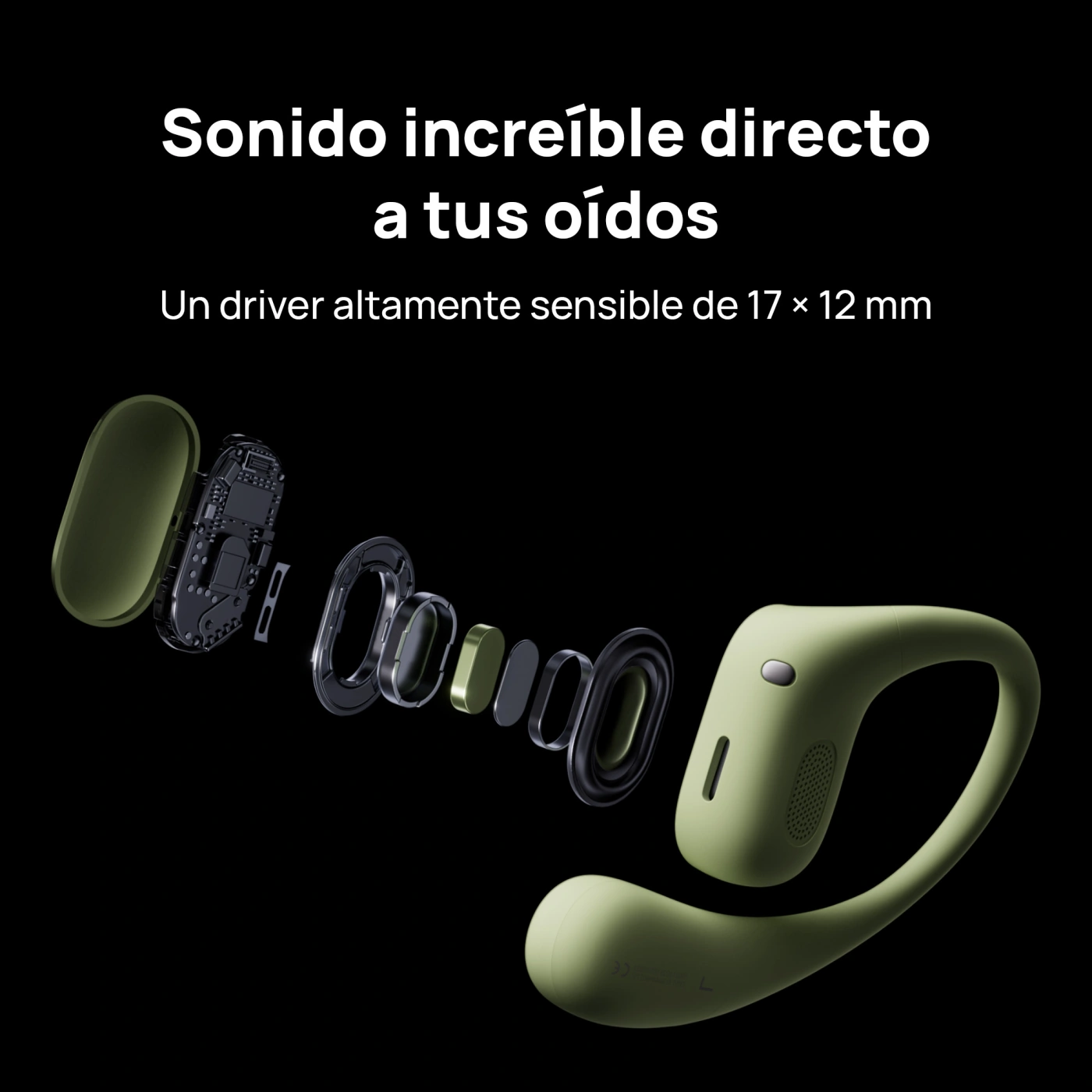 AUDÍFONOS HUAWEI TRUE WIRELESS FREEARC BLACK BLUETOOTH - 5
