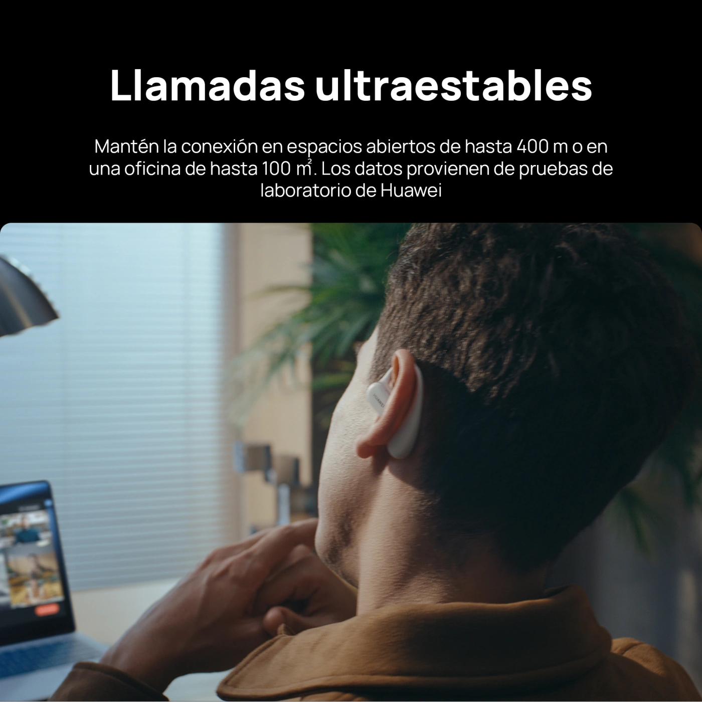 AUDÍFONOS HUAWEI TRUE WIRELESS FREEARC BLACK BLUETOOTH - 7