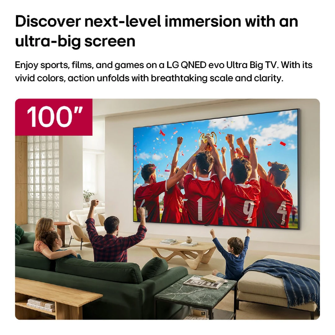 TELEVISOR SMART TV LG 4K ULTRA HD 100” 100QNED85BS - 4