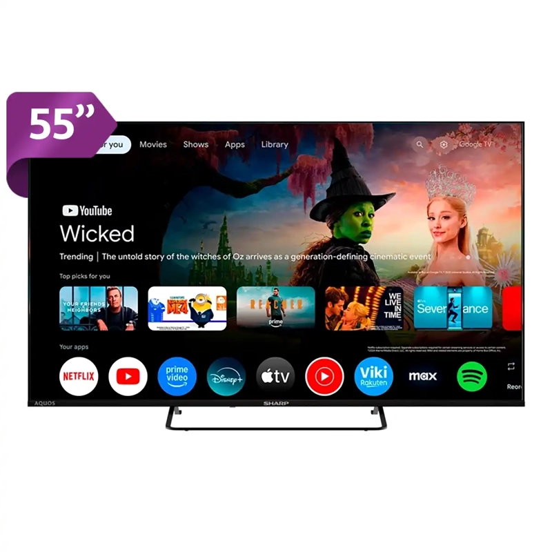 Televisor Sharp 55 pulgadas 4TC55HM6160L