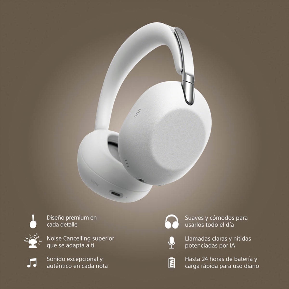 AUDÍFONOS SONY OVERE AR WH-1000XX BLUETOOTH - 2