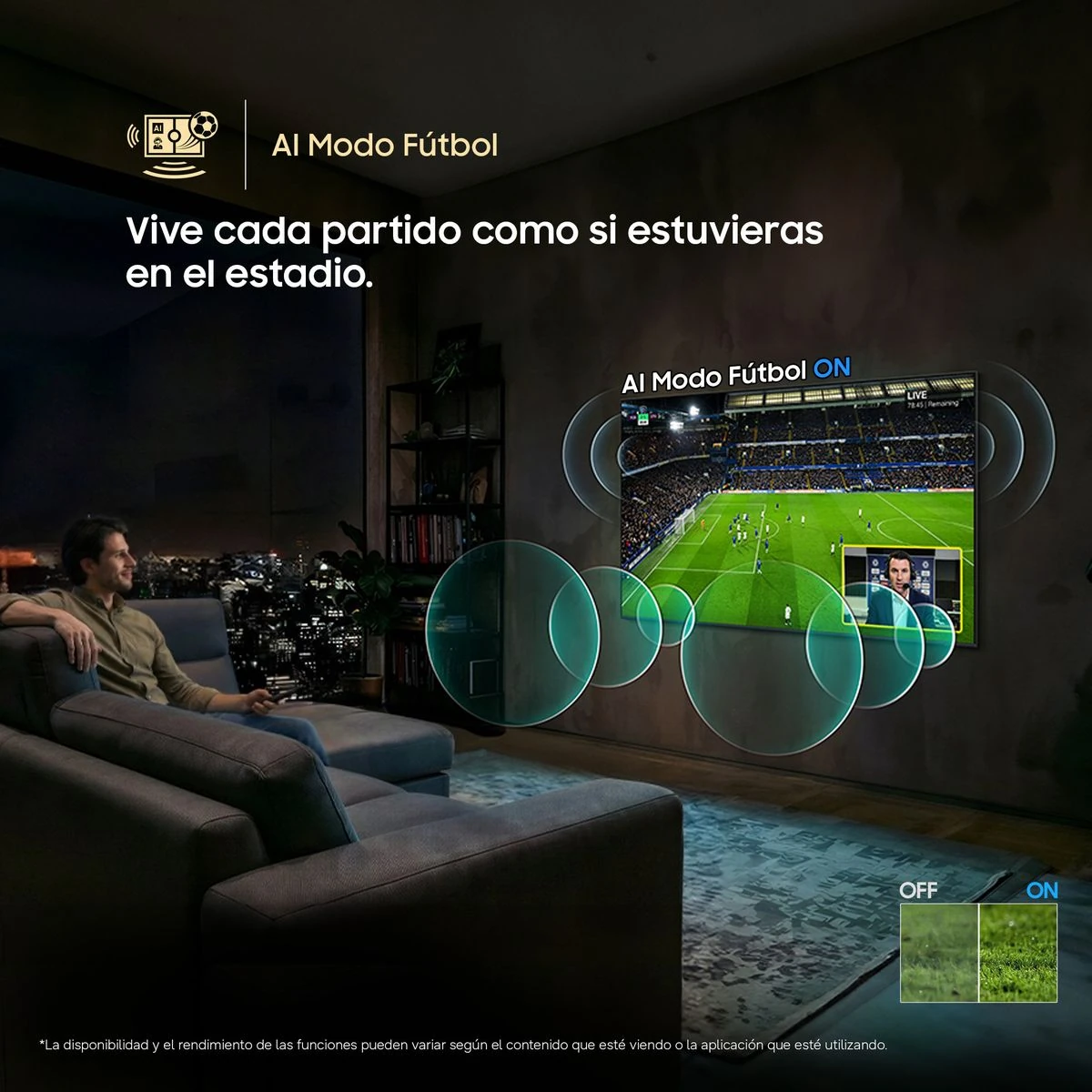 TELEVISOR SMART TV SAMSUNG 4K ACTIVE HDR 55'' THE FRAME BUILT IN LS03HE VISION AI SMART TV (2026) - 8