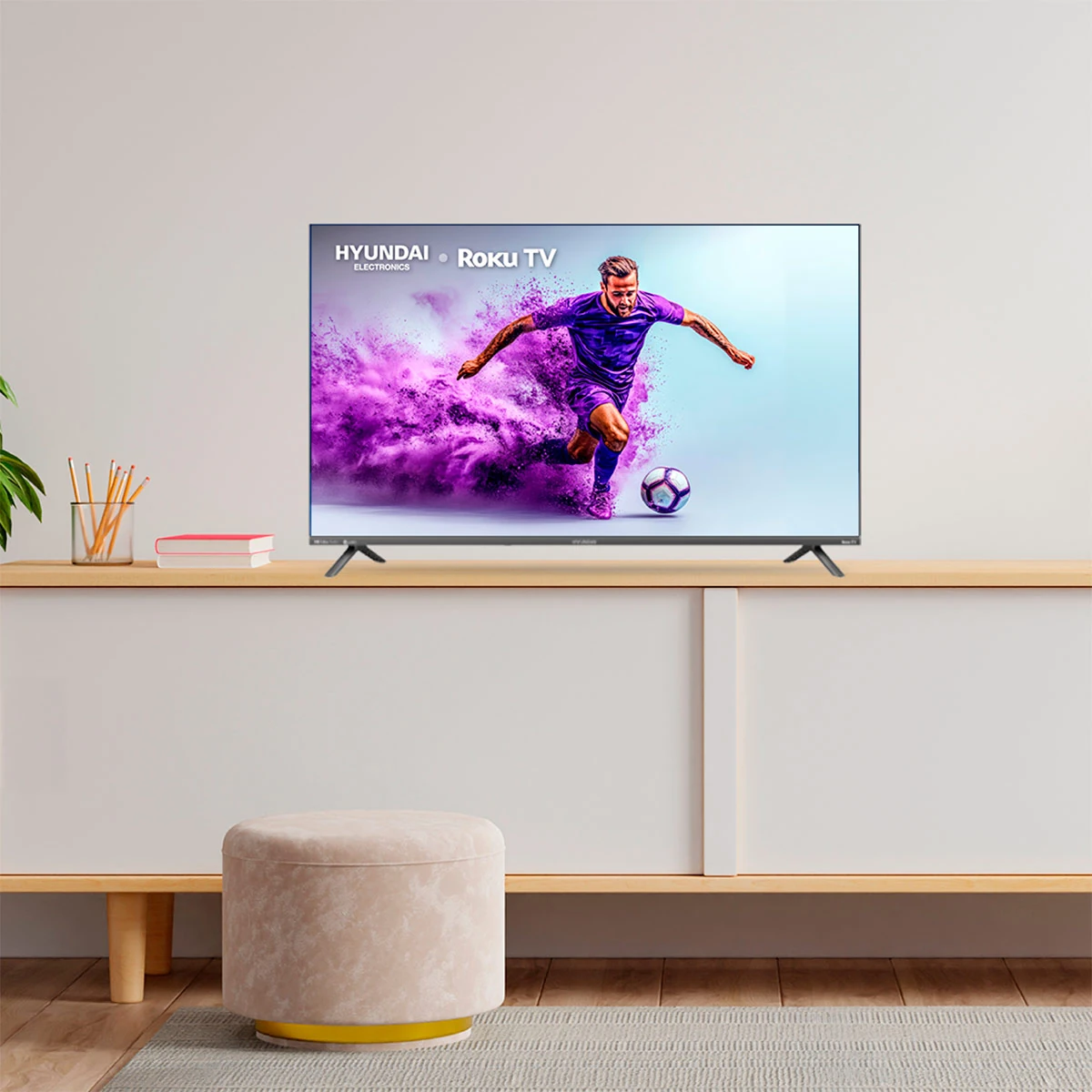 TELEVISOR SMART TV HYUNDAI QLED 43” HYLED4327QR - 4