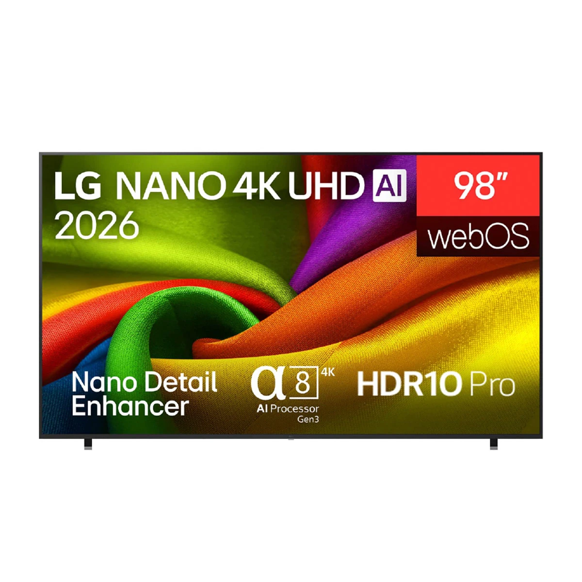 TELEVISOR SMART TV LG 4K ULTRA HD 98” 98NU855BPSB - 2