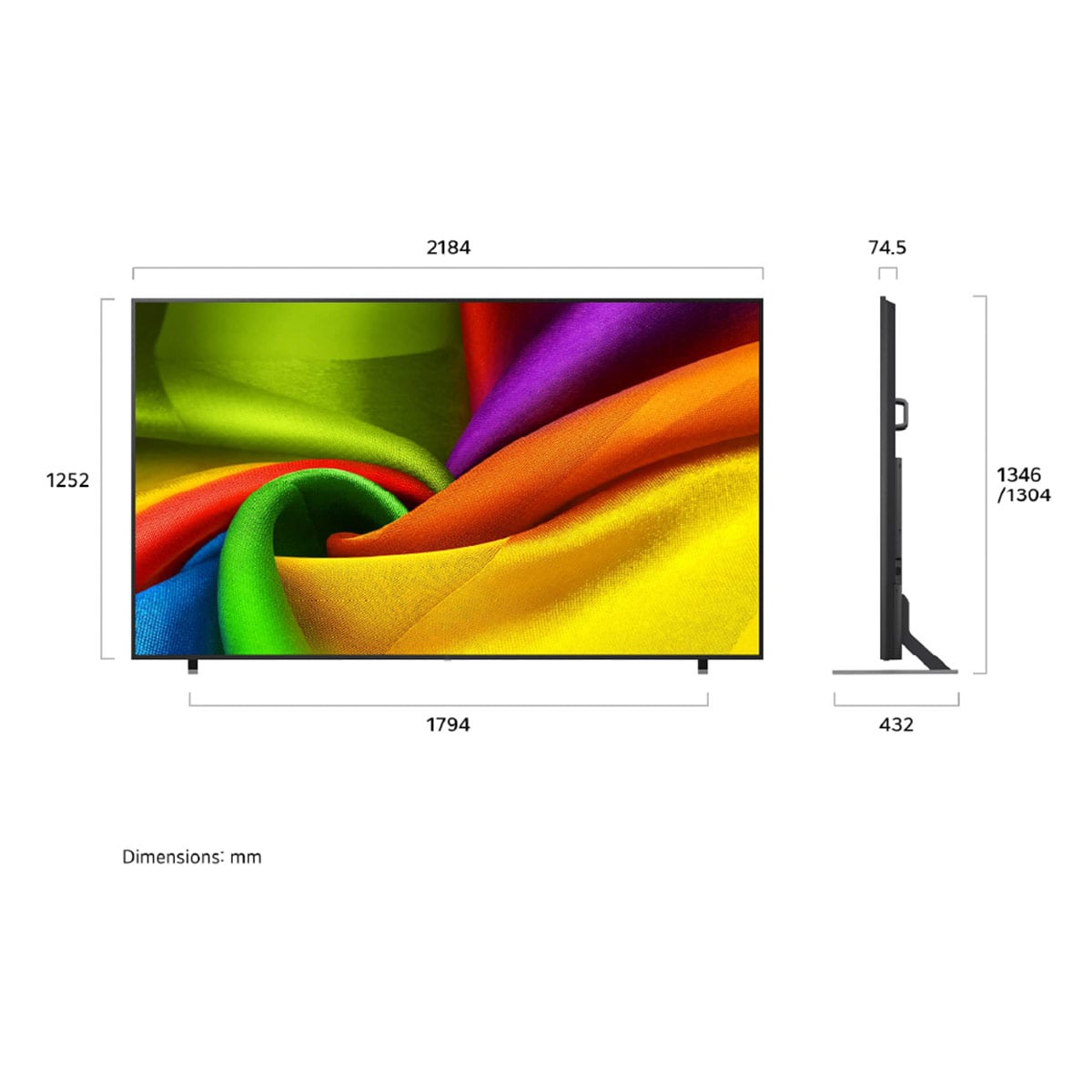 TELEVISOR SMART TV LG 4K ULTRA HD 98” 98NU855BPSB - 3