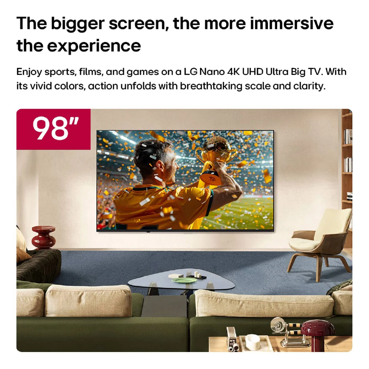 TELEVISOR SMART TV LG 4K ULTRA HD 98” 98NU855BPSB - 4
