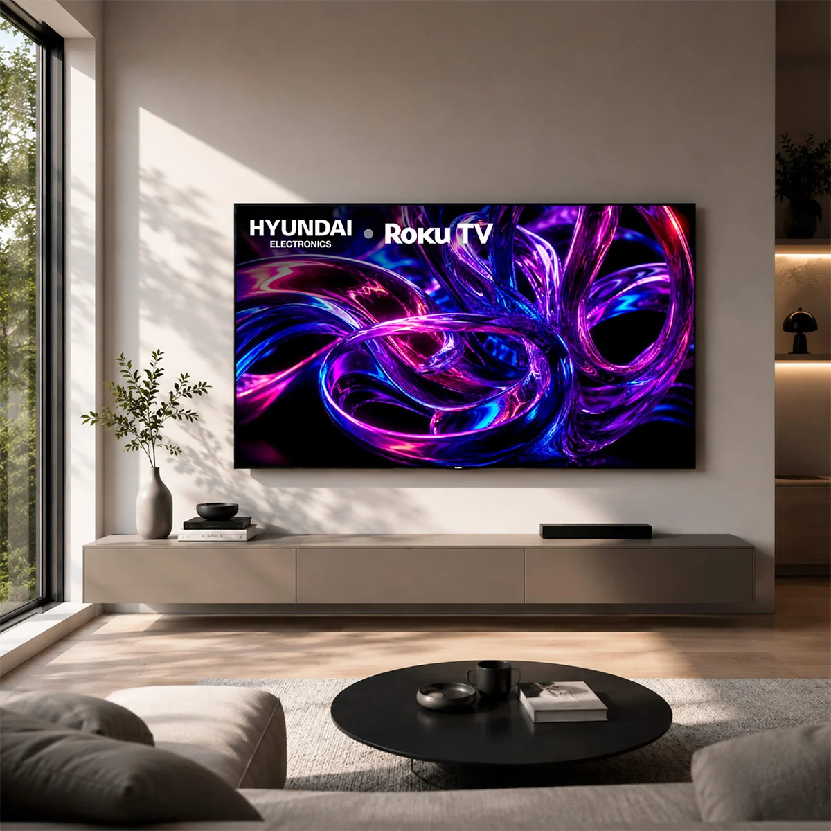 TELEVISOR SMART TV HYUNDAI 4K ULTRA HD 70” HYLED7008QR - 3