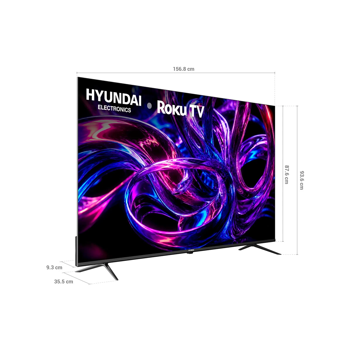 TELEVISOR SMART TV HYUNDAI 4K ULTRA HD 70” HYLED7008QR - 4