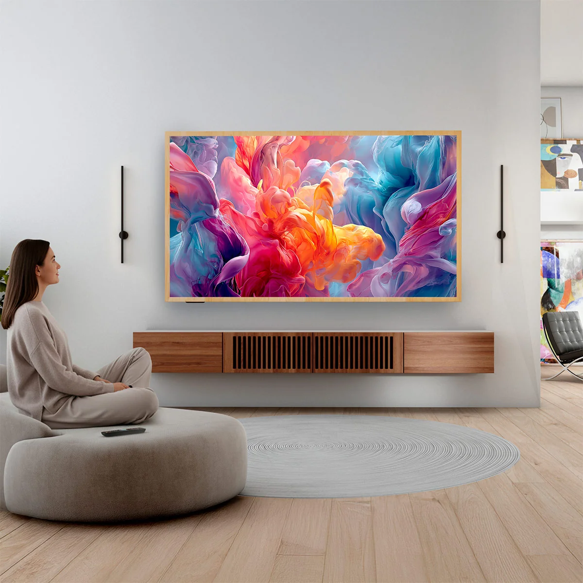 TELEVISOR SMART TV HISENSE 4K ULTRA HD 55” 55S7SG - 3