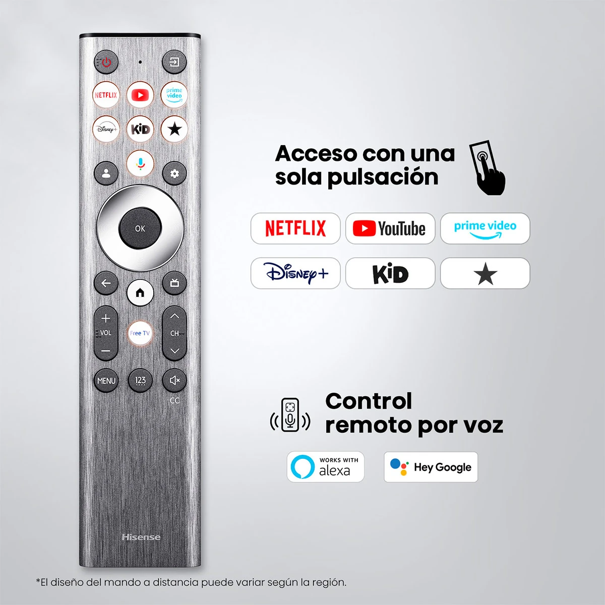 TELEVISOR SMART TV HISENSE 4K ULTRA HD 65” 65UR8SG - 14