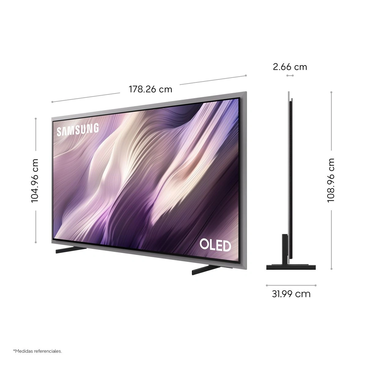 TELEVISOR SMART TV SAMSUNG 4K ACTIVE HDR 77'' OLED S95H VISION AI SMART TV (2026) - 2