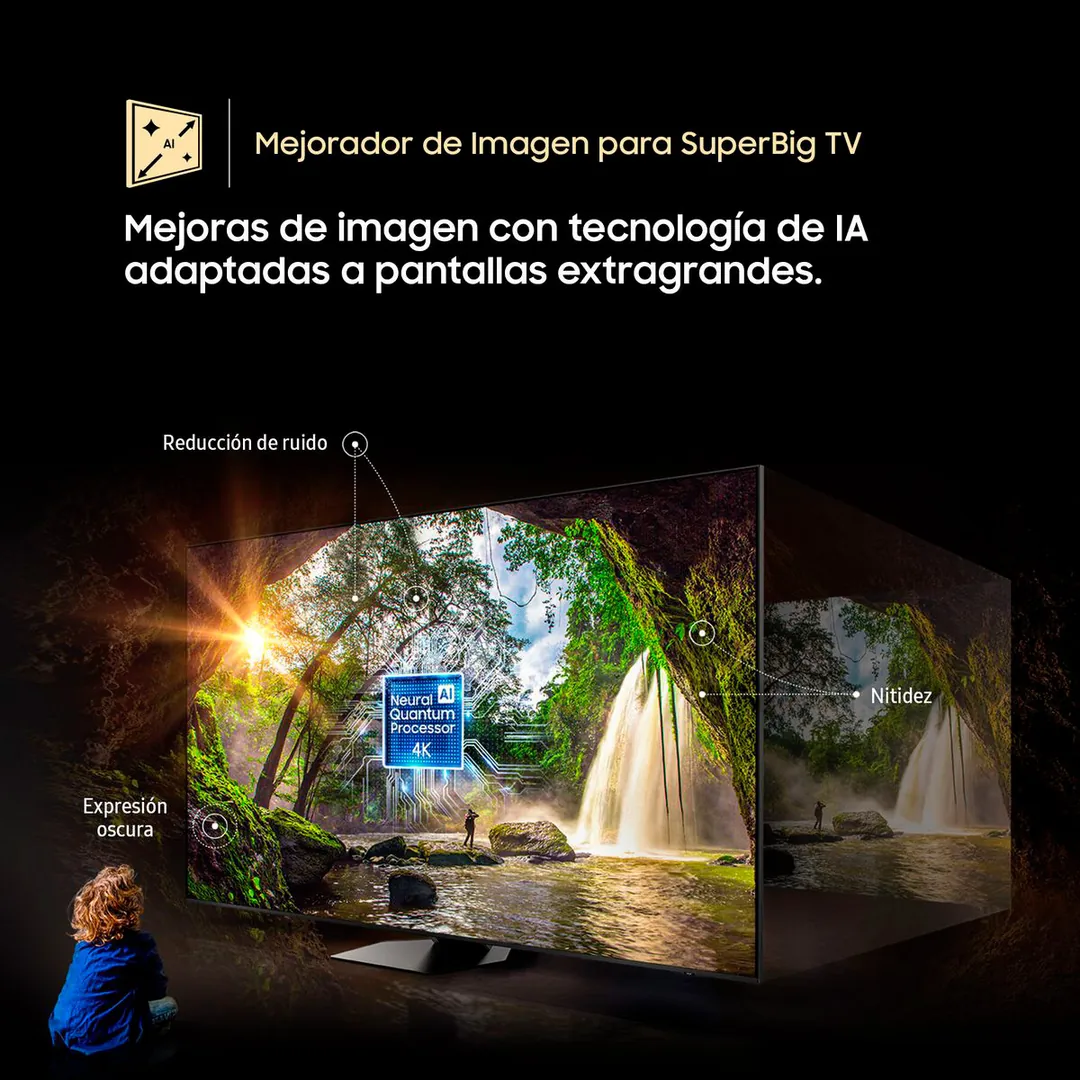 TELEVISOR SMART TV SAMSUNG 4K ACTIVE HDR 100” VISION AI UN100M90HGXPE (2026) - 4
