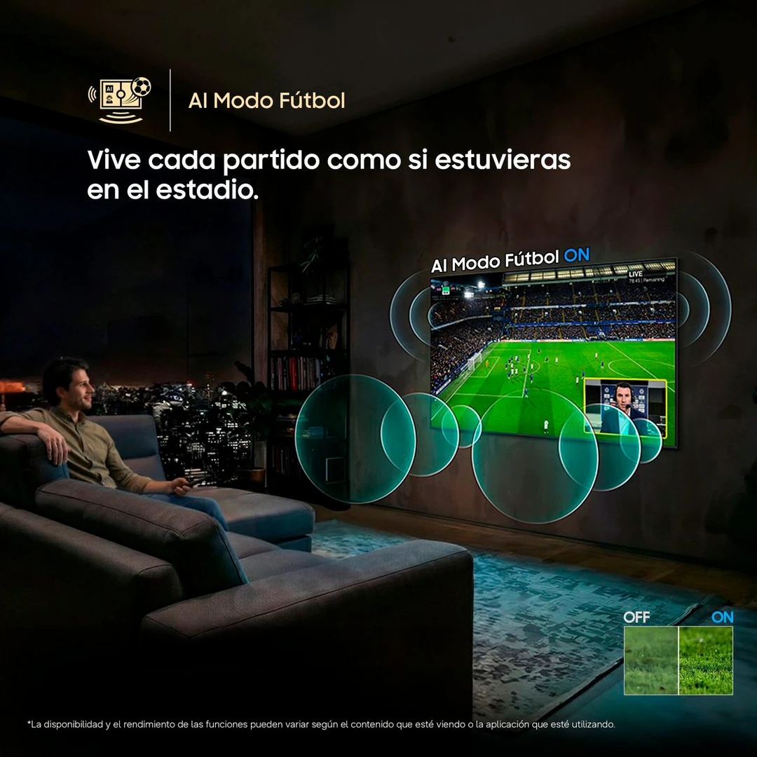 TELEVISOR SMART TV SAMSUNG 4K ACTIVE HDR 100” VISION AI UN100M90HGXPE (2026) - 8