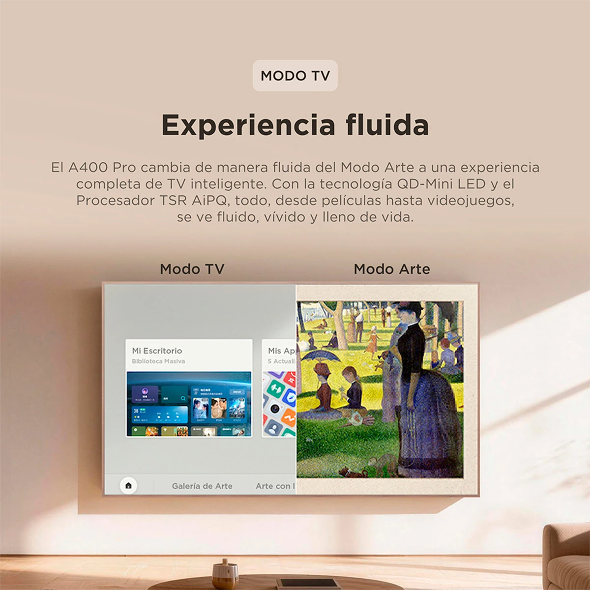 TELEVISOR SMART TV TCL 4K ULTRA HD 98” 98A400 PRO - 11