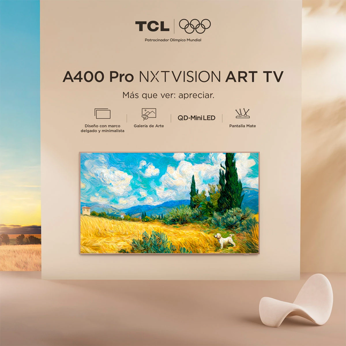 TELEVISOR SMART TV TCL 4K ULTRA HD 98” 98A400 PRO - 3