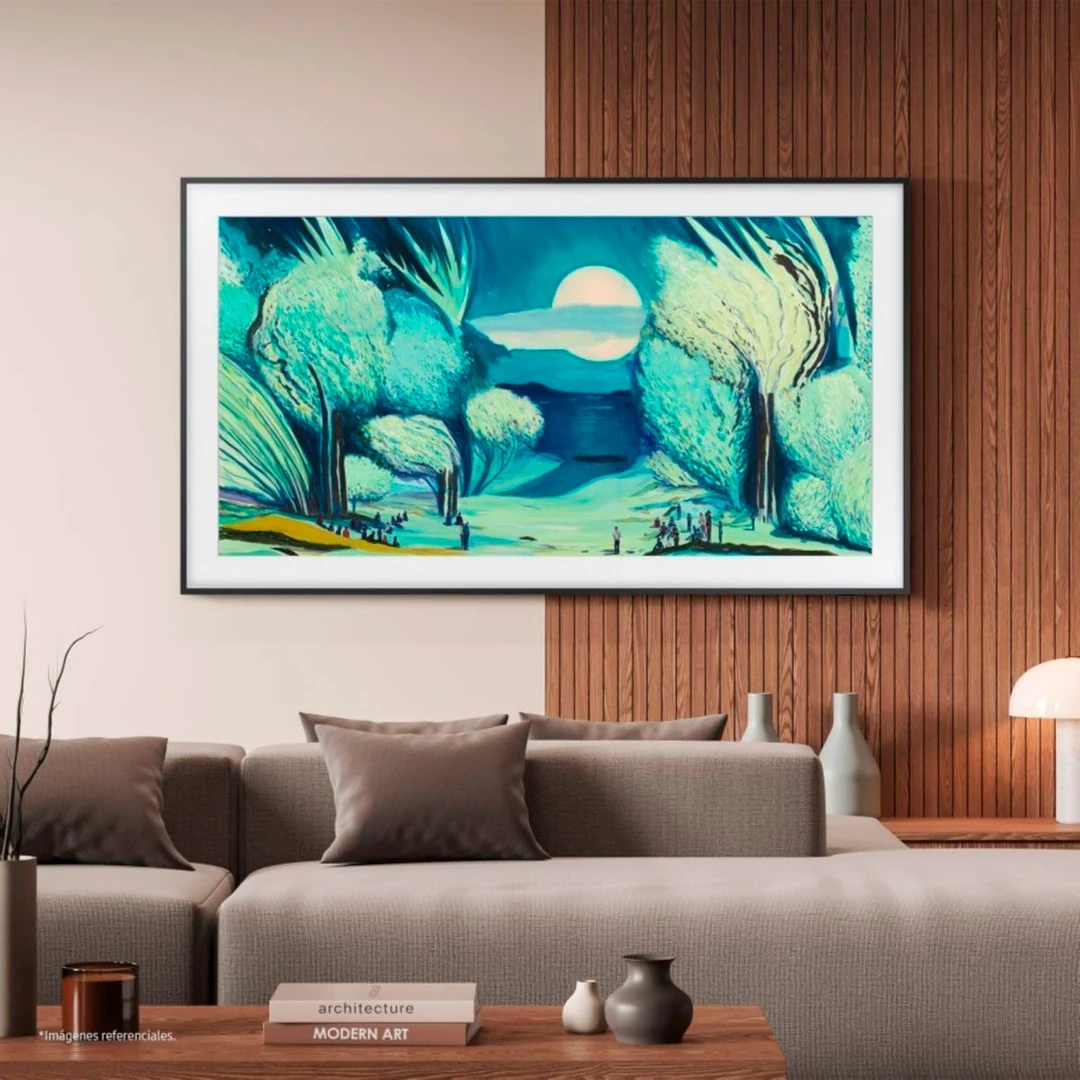 TELEVISOR SMART TV SAMSUNG 4K ACTIVE HDR 65” THE FRAME VISION AI F-QN65LS03F-08 (2025) - 12