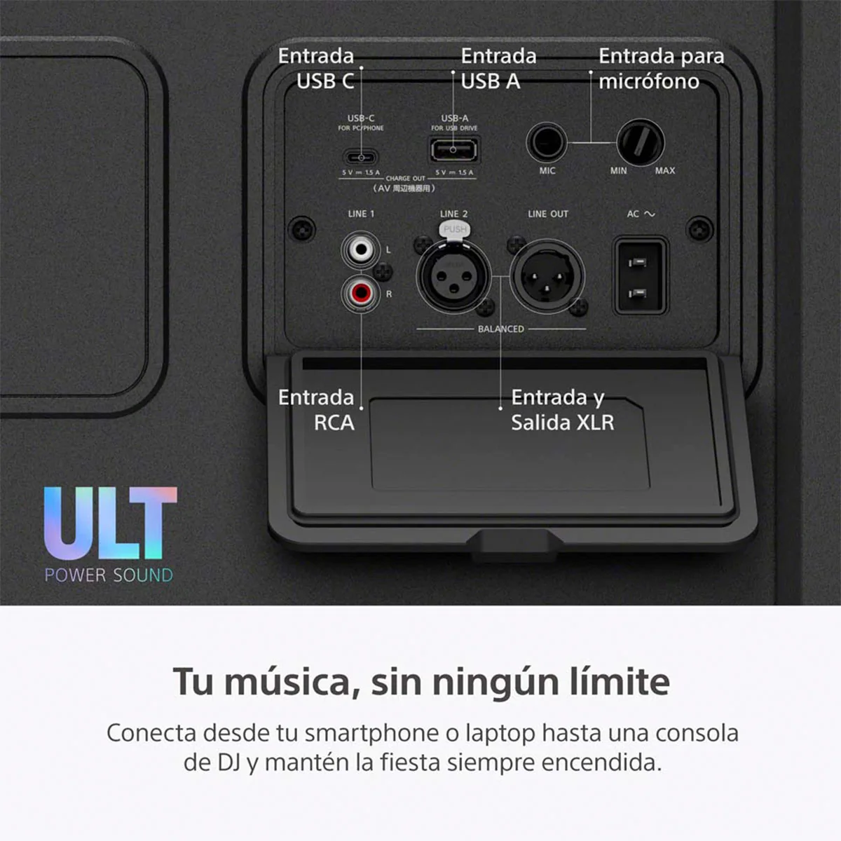 TORRE DE SONIDO SONY SRS-ULT700/ZLA9 420W - 13