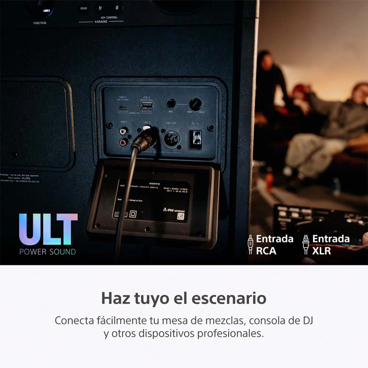TORRE DE SONIDO SONY SRS-ULT700/ZLA9 420W - 5