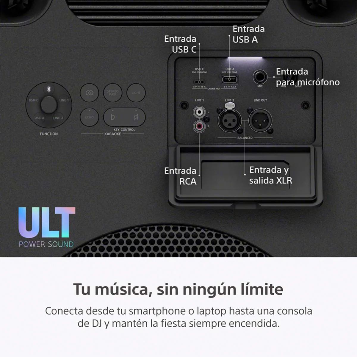 TORRE DE SONIDO SONY SRS-ULT3000/ZLA9 2150W - 9