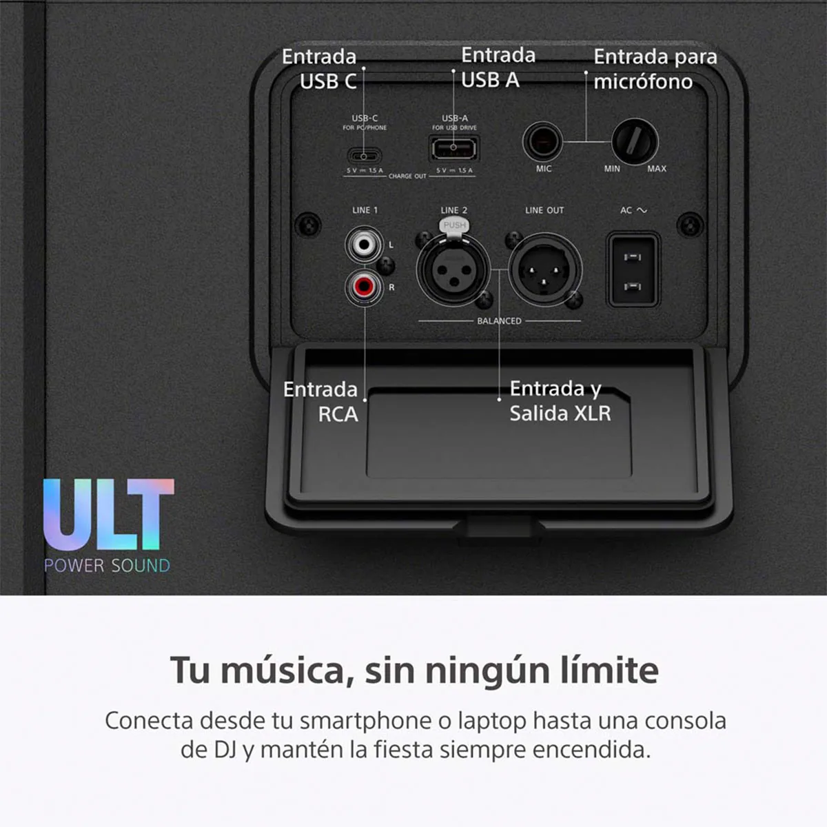 TORRE DE SONIDO SONY SRS-ULT500/ZLA9 300W - 13