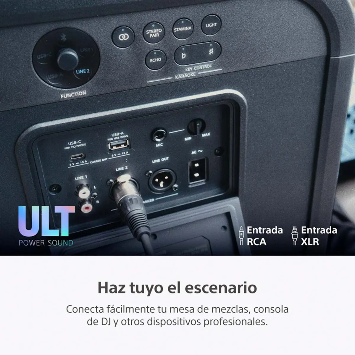 TORRE DE SONIDO SONY SRS-ULT500/ZLA9 300W - 5
