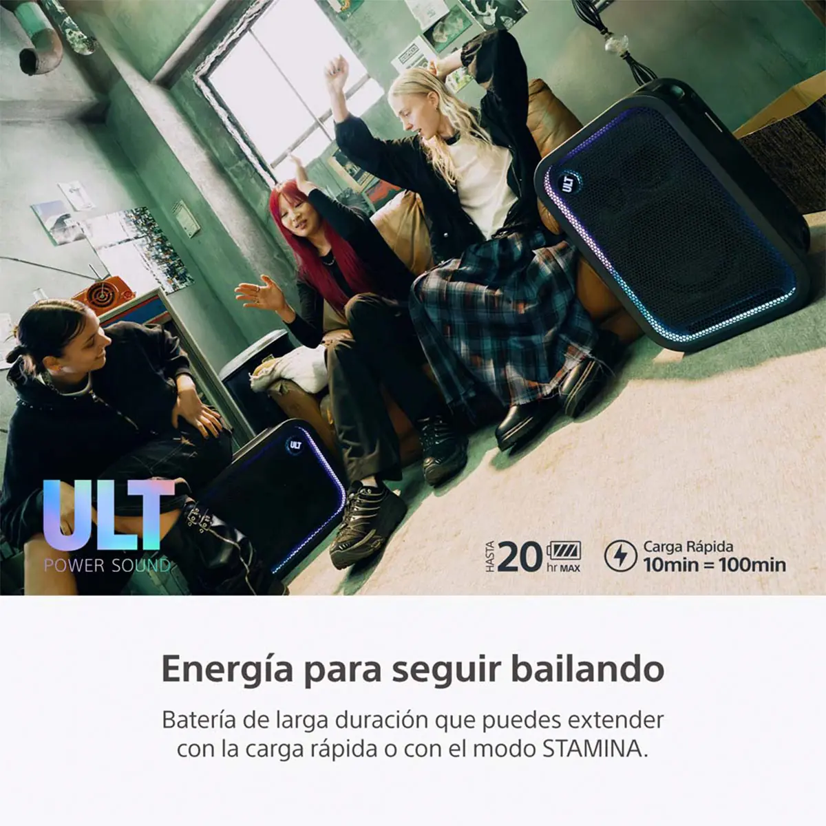 TORRE DE SONIDO SONY SRS-ULT500/ZLA9 300W - 9