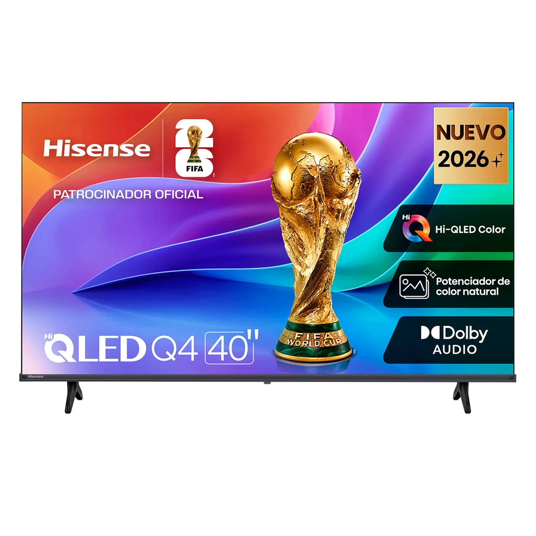 TELEVISOR HISENSE QLED 40" 40Q4SV FHD - 1
